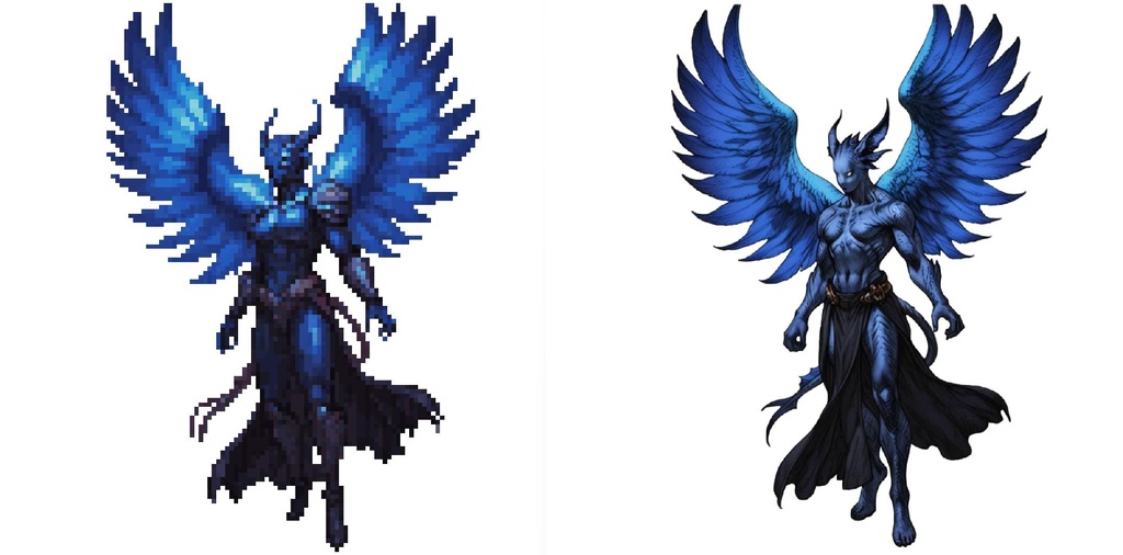 【デザイン資料集】ドット絵 + ノーマルアートモンスターB ver1 ←★!!データ追加