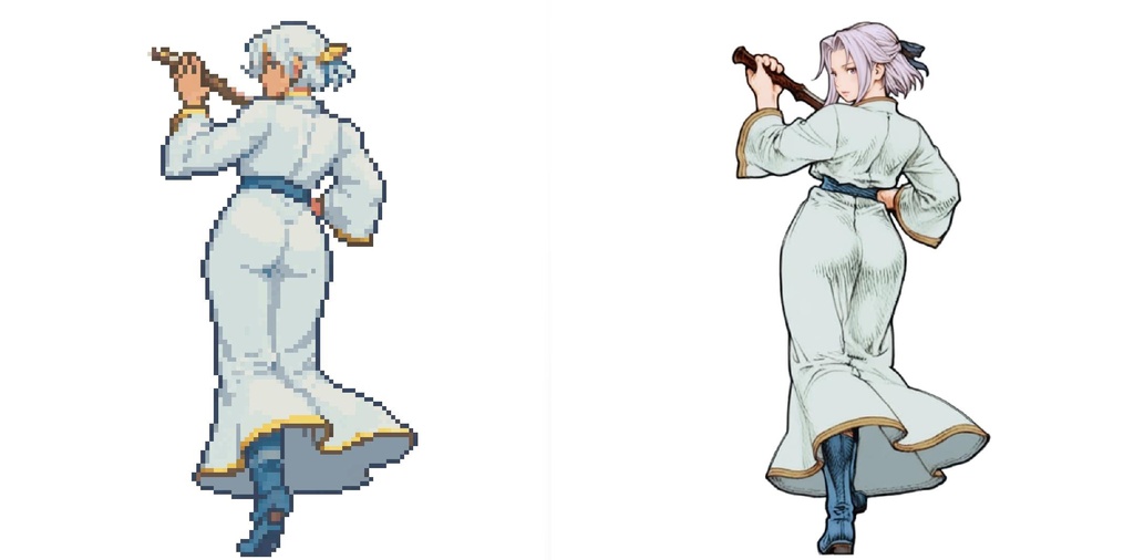 【デザイン資料集】ドット絵 + ノーマルアートモンスターB ver1 ←★!!データ追加