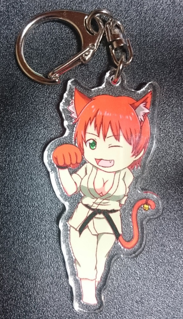 猫内晶子キーホルダー