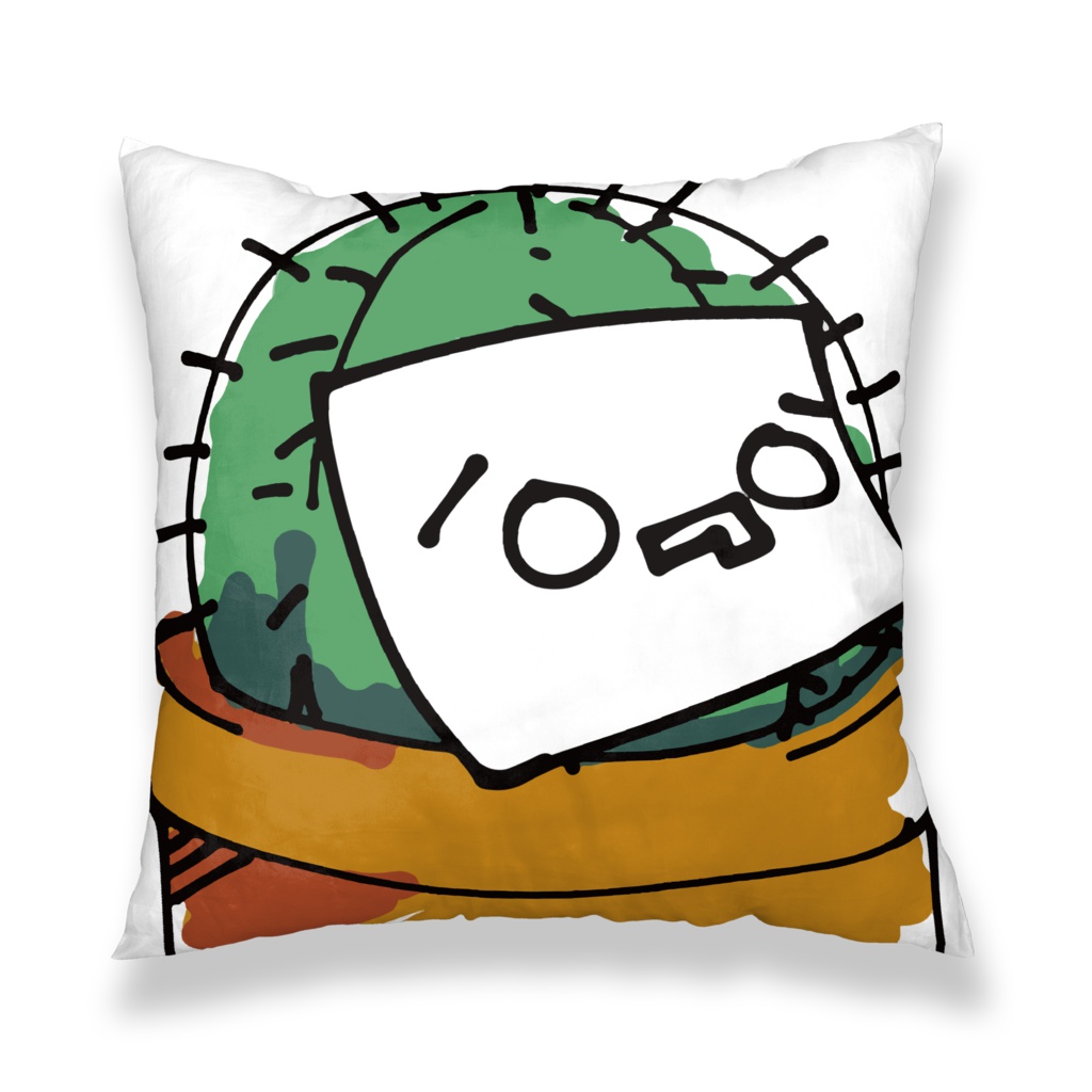 さぼはるクッションカバー