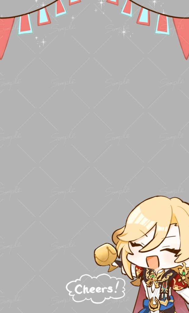 ポラロイド風クリアカードセット