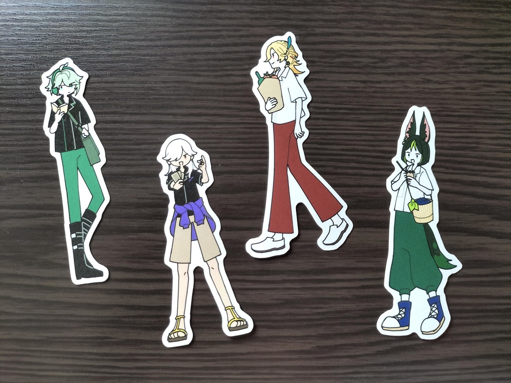 スメ男ステッカーセット