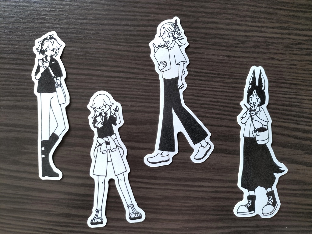 スメ男ステッカーセット