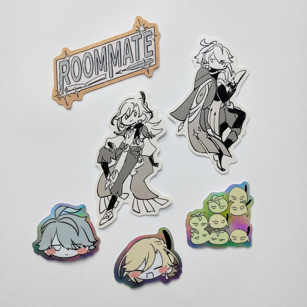 ゆるルムメステッカーセット