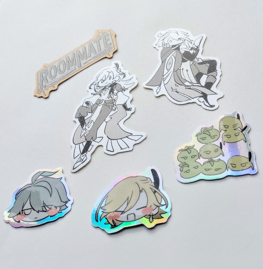 ゆるルムメステッカーセット