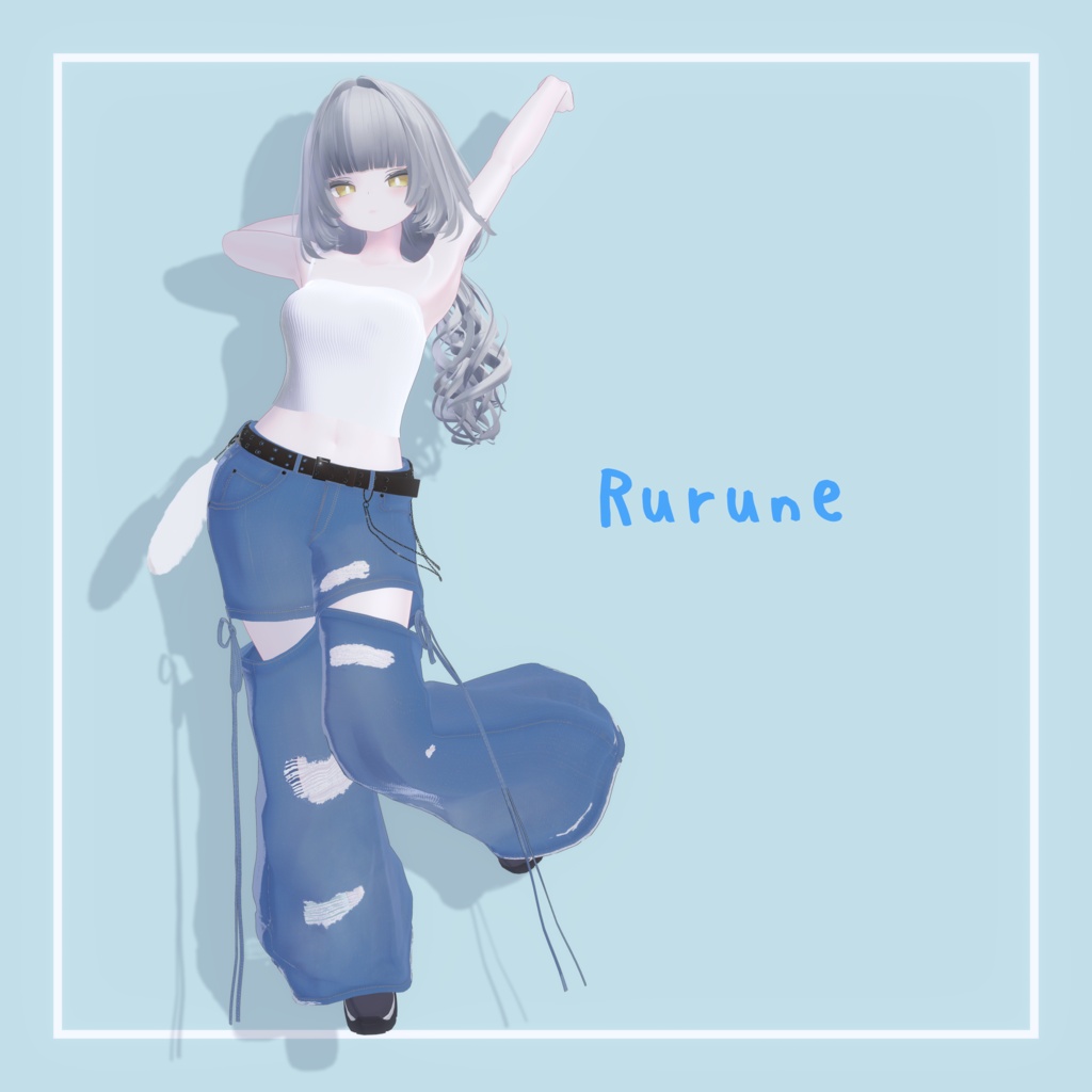 ⭐セール中⭐【7アバター対応】Separate Denim
