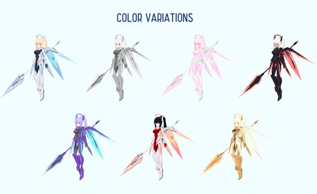 オリジナル3Dモデル「アステリア-Asteria-」