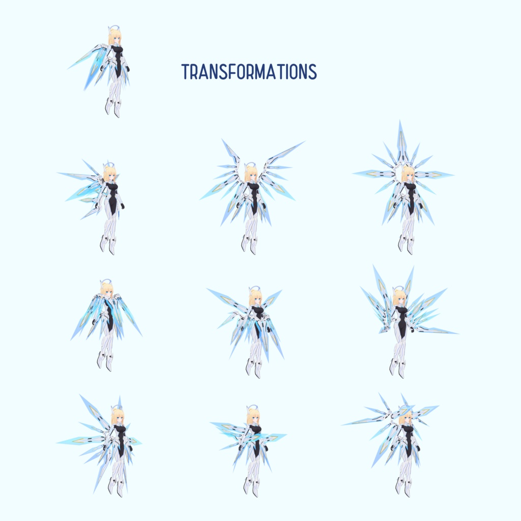 オリジナル3Dモデル「アステリア-Asteria-」