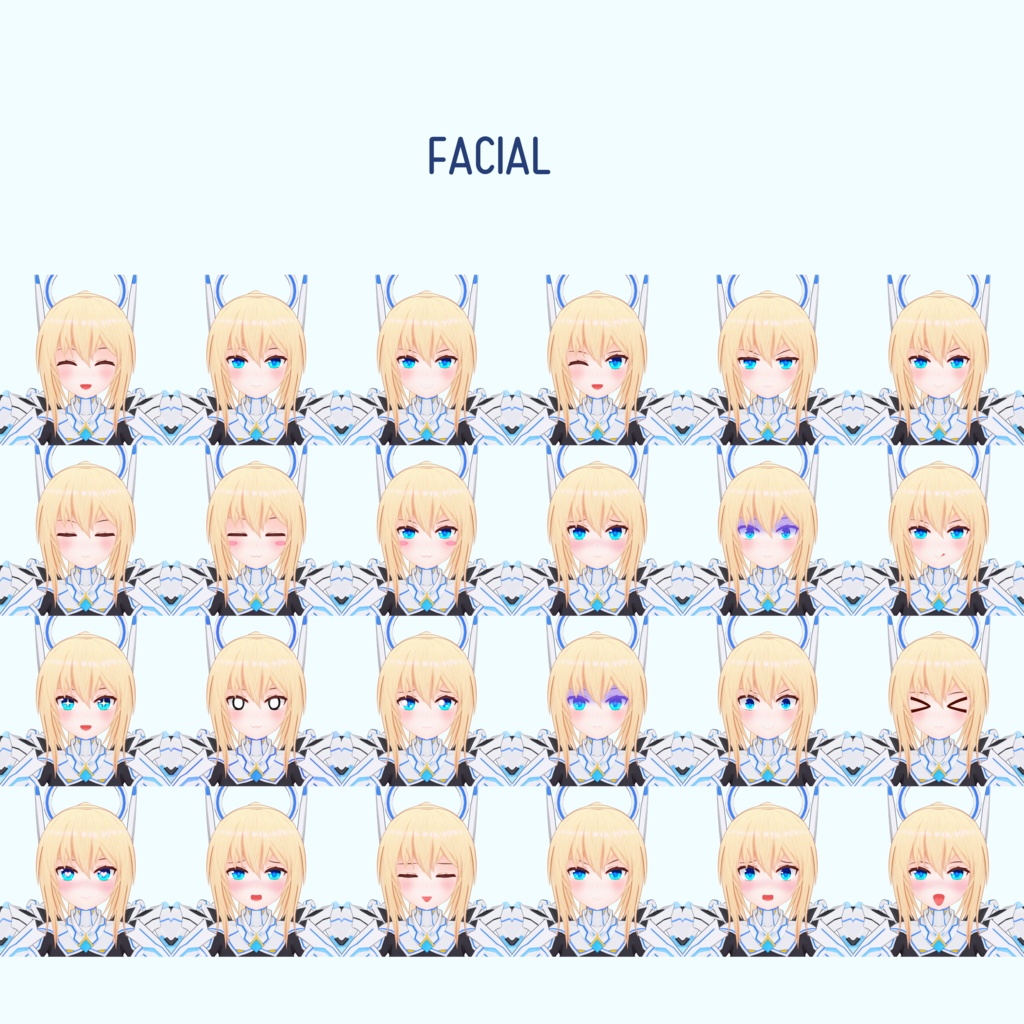 オリジナル3Dモデル「アステリア-Asteria-」