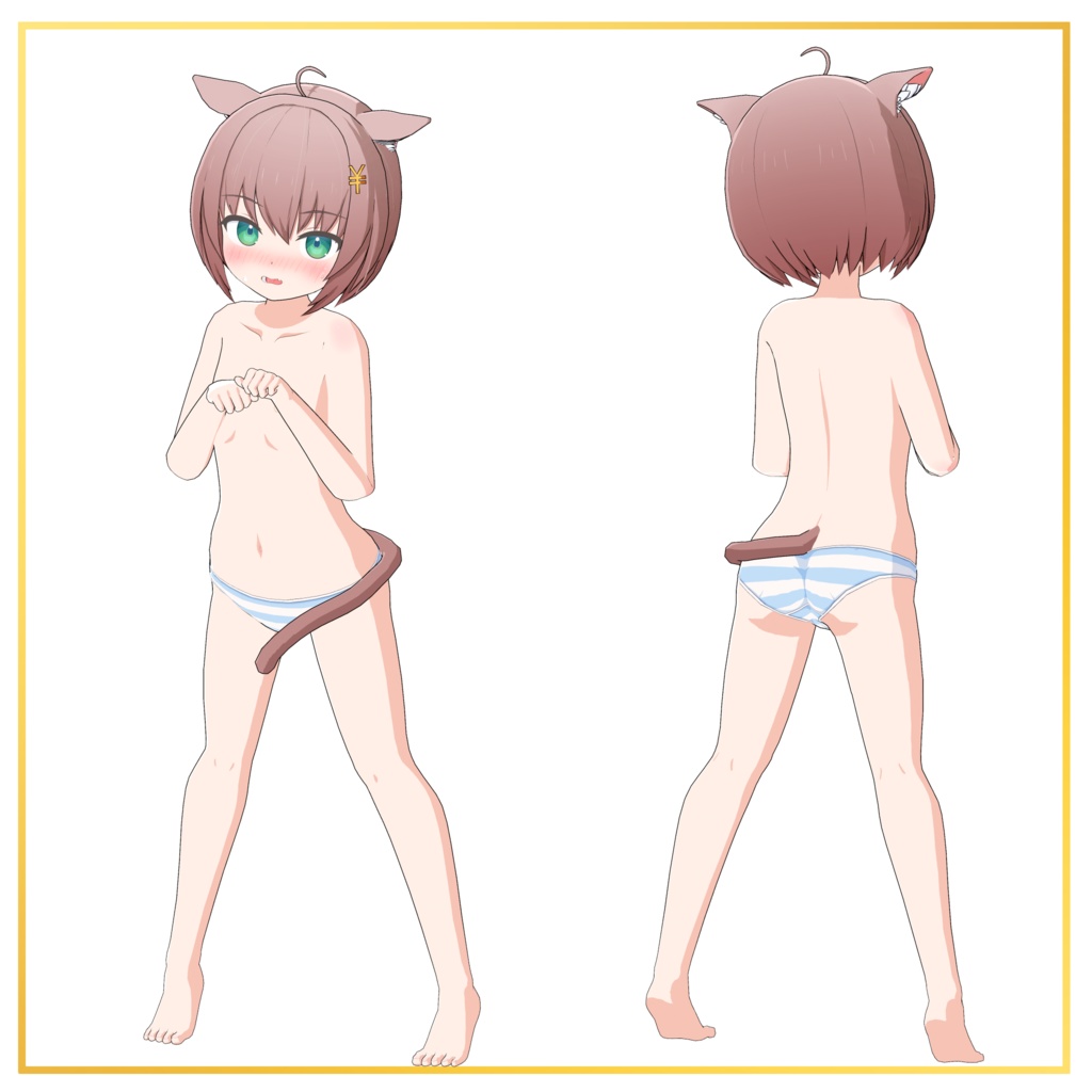 オリジナル3Dモデル「あまねこ-Amaneko-」