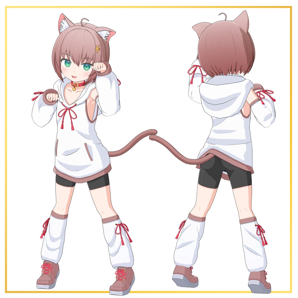 オリジナル3Dモデル「あまねこ-Amaneko-」