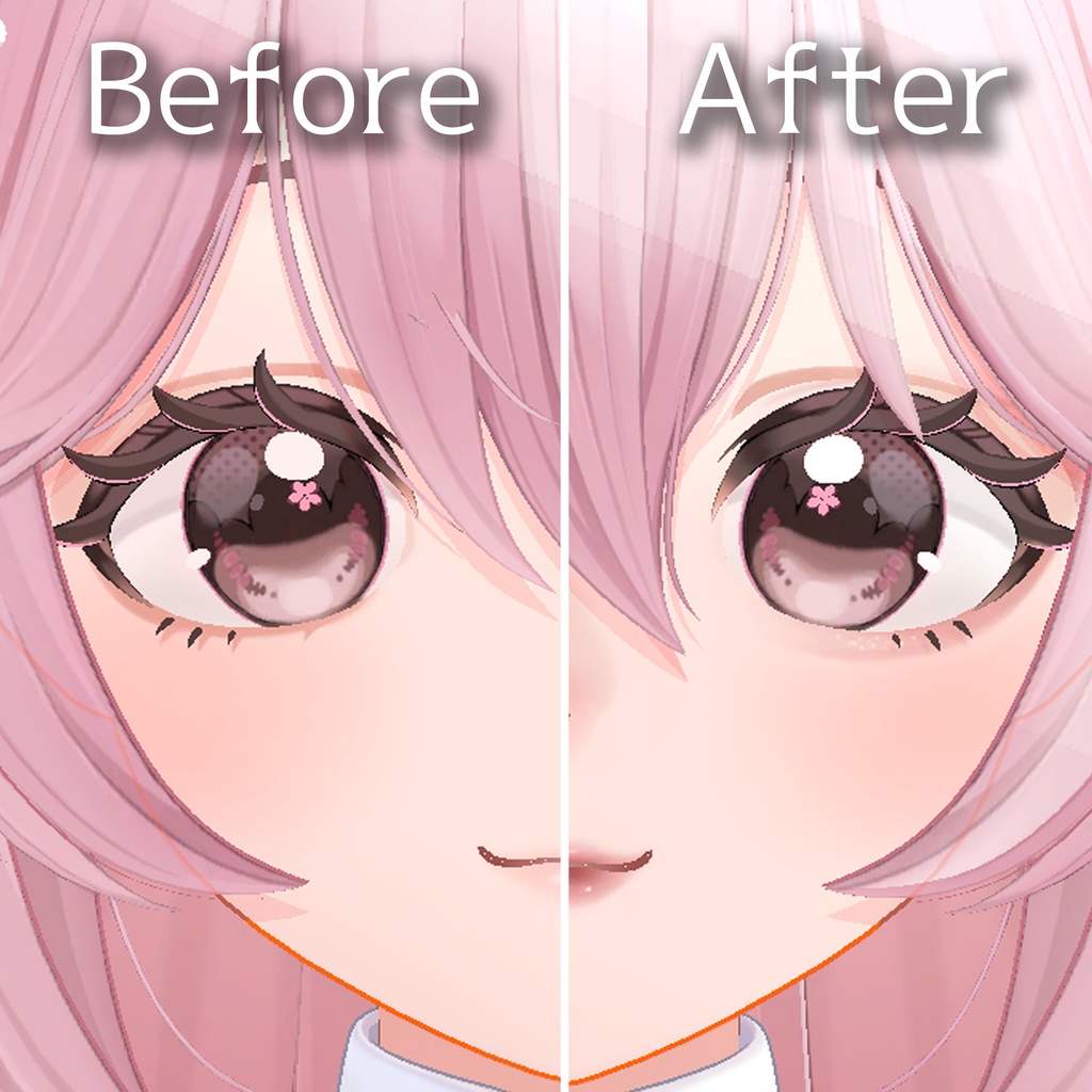 【リナシータ専用】朝焼けeye&makeup texture
