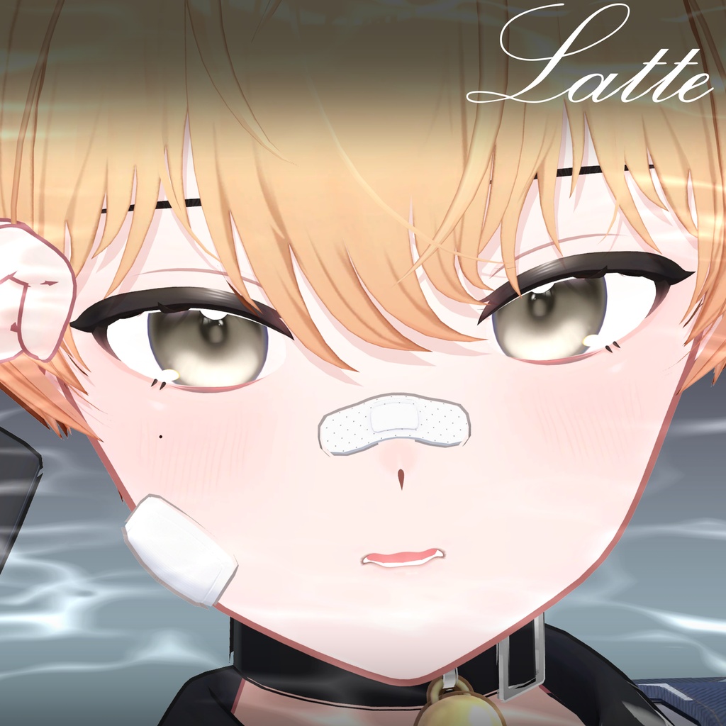 【ラテ対応】水光eye texture【22アバター対応】