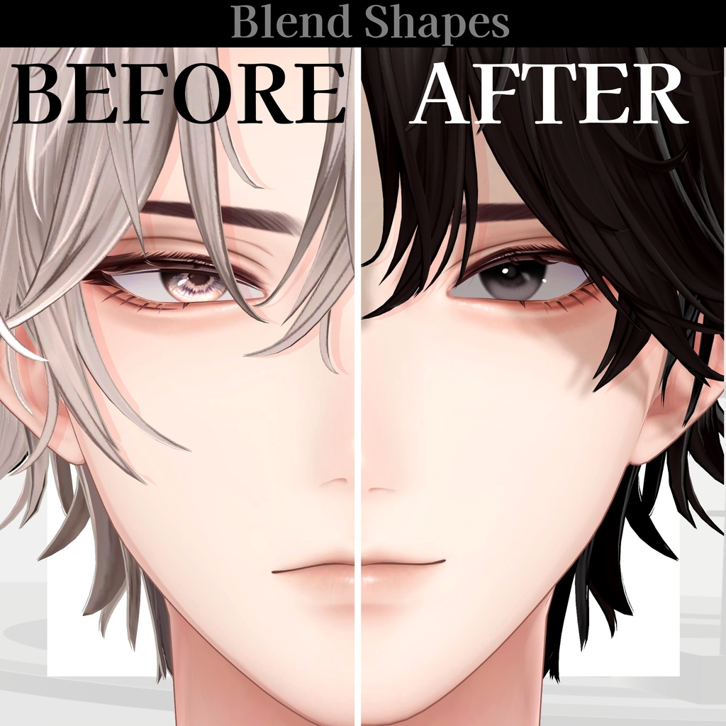 【悠莉専用】Melty Makeup Texture & Blend Shapes