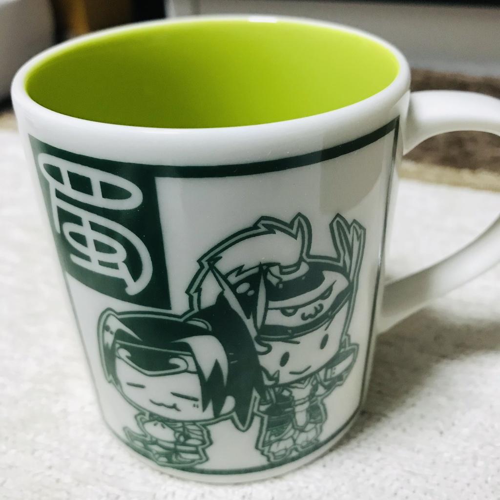 馬超と趙雲のマグカップ