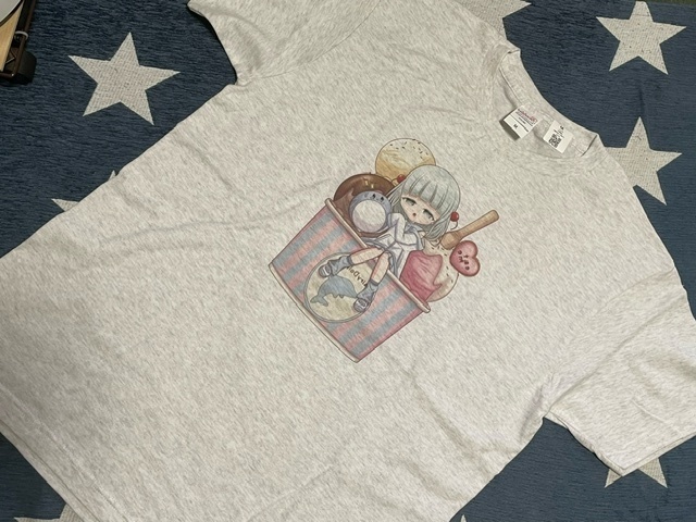 ルッチェ&ペンペンTシャツ ‐アッシュ‐