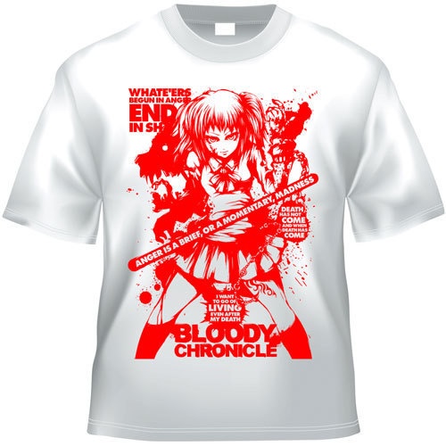 Bloody Chronicle STAGE:AA イラストTシャツ(宅急便:送料別)