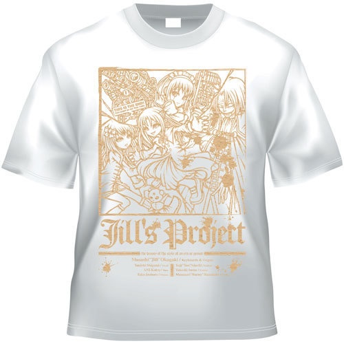 Bloody Chronicle x Jill's Project 20080330 イラストTシャツ(宅急便:送料別)
