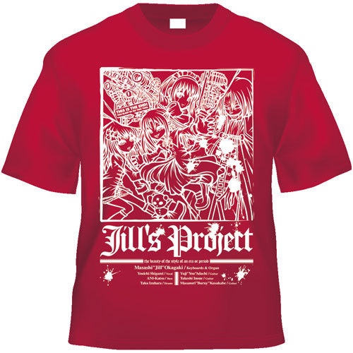 Bloody Chronicle x Jill's Project 20080330 イラストTシャツ(宅急便:送料別)