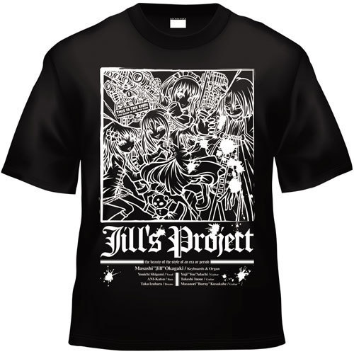 Bloody Chronicle x Jill's Project 20080330 イラストTシャツ(宅急便:送料別)