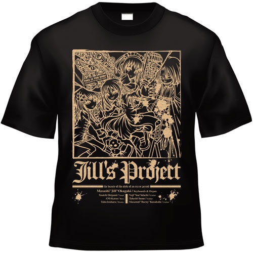 Bloody Chronicle x Jill's Project 20080330 イラストTシャツ(宅急便:送料別)