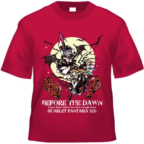 BEFORE THE DAWN イラストTシャツ(宅急便:送料別)