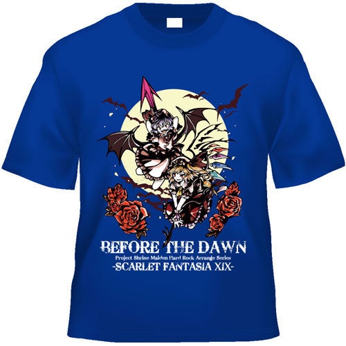BEFORE THE DAWN イラストTシャツ(宅急便:送料別)