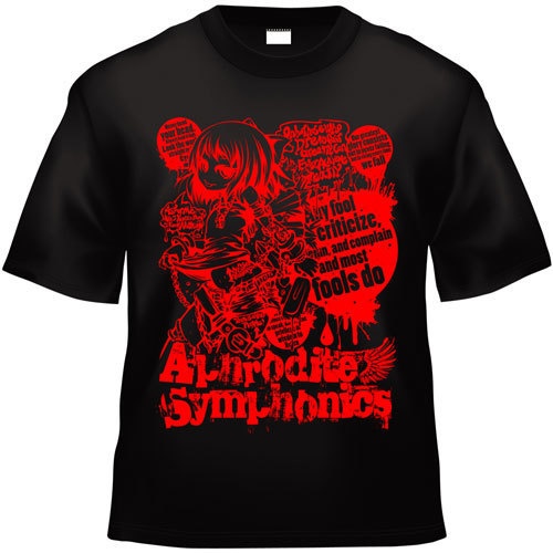 Chiruno x Aphrodite Symphonics Tシャツ(宅急便:送料別)