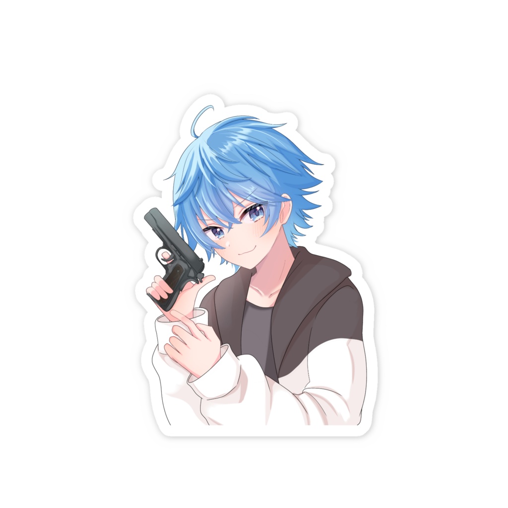 御菓子ノかん スマホステッカー