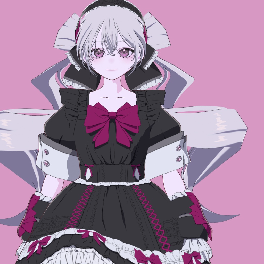 【VRoidモデル】キュリエちゃん