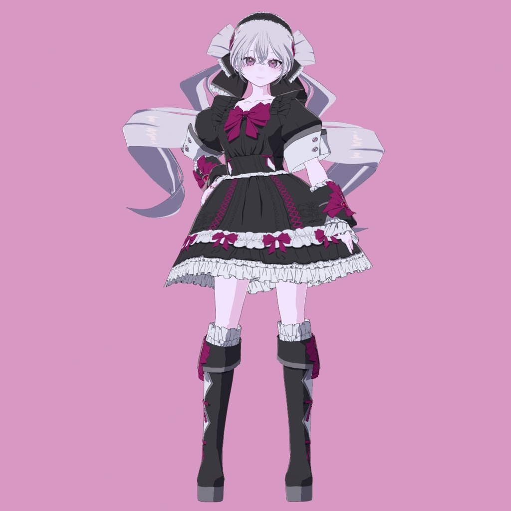 【VRoidモデル】キュリエちゃん