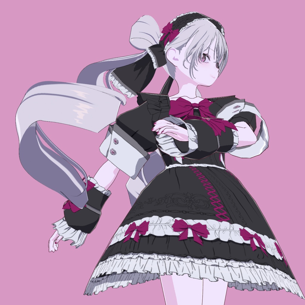 【VRoidモデル】キュリエちゃん