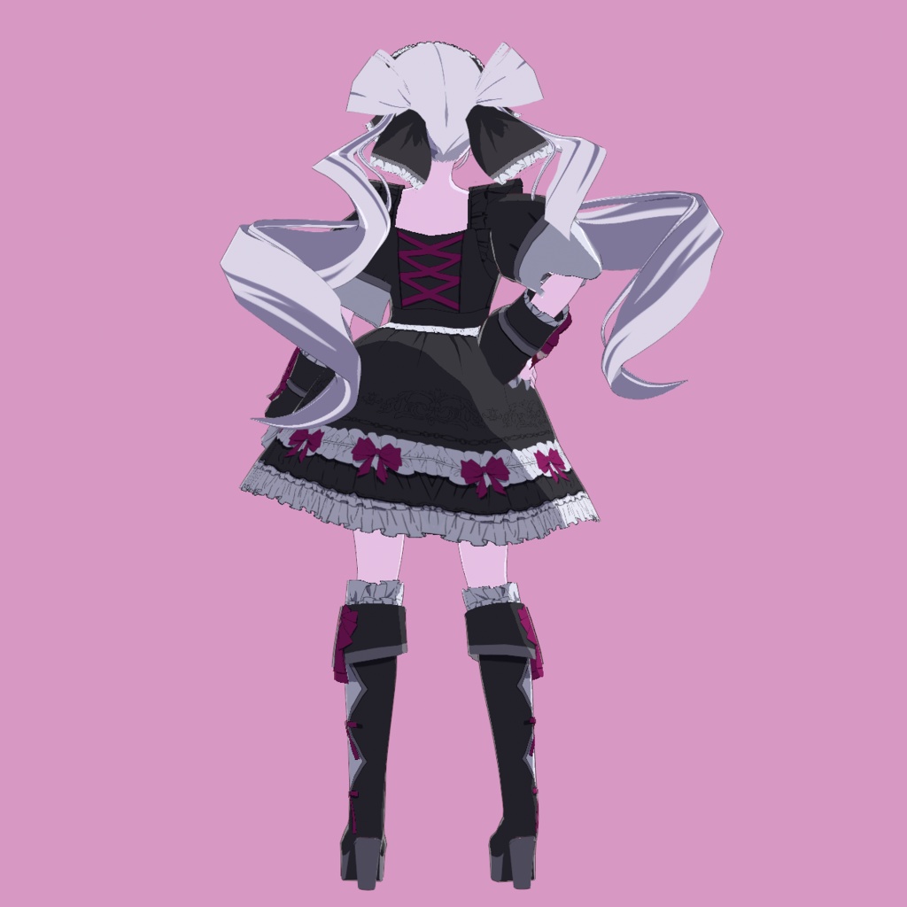 【VRoidモデル】キュリエちゃん