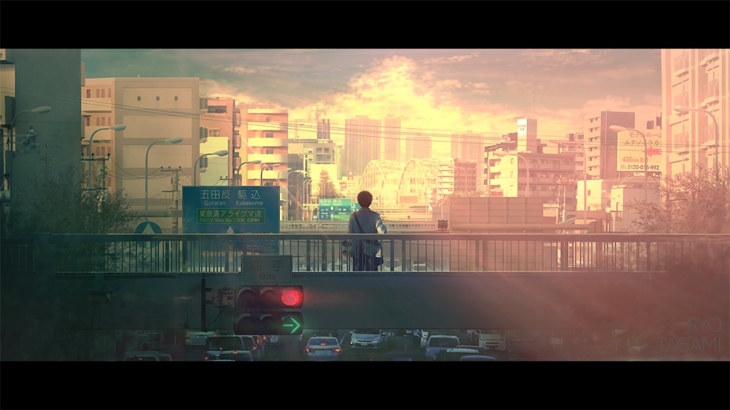 「景色だった街」高画質PNGデータ "city that was beautiful" png data
