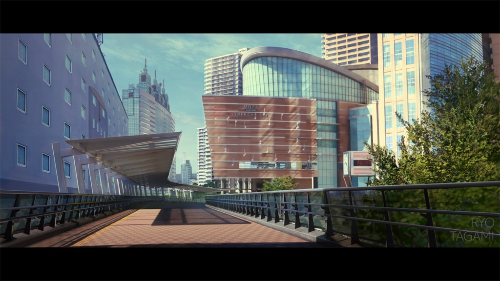 「都市の駅」高画質PNGデータ "station in city" png data
