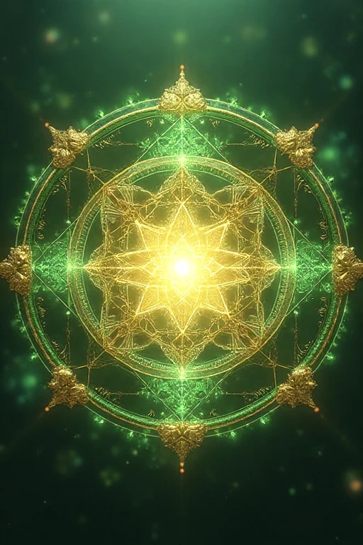 翠金の健康運魔法陣｜生命力活性・心身バランス調整