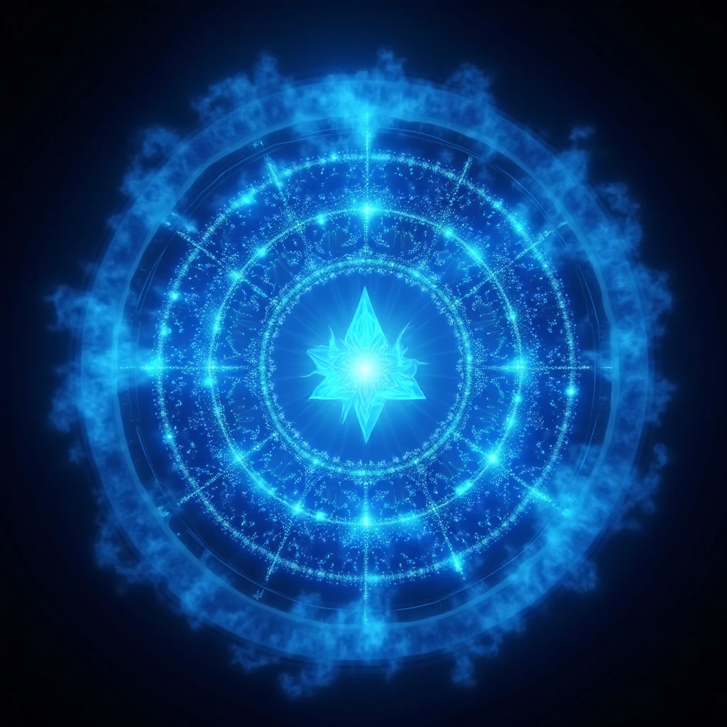 蒼炎の守護陣《Blue Dragon Aegis》