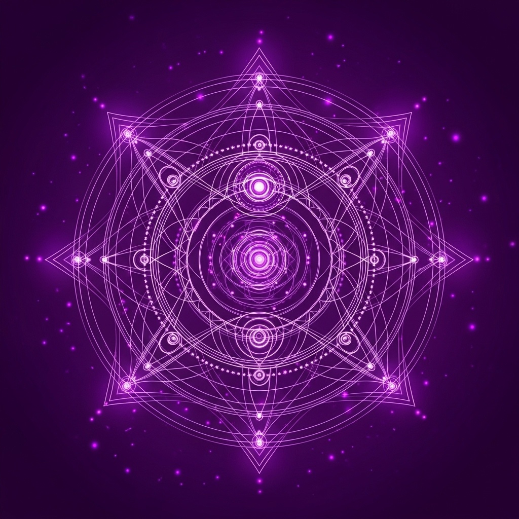 紫紋オラクル陣《Violet Oracle Mandala》