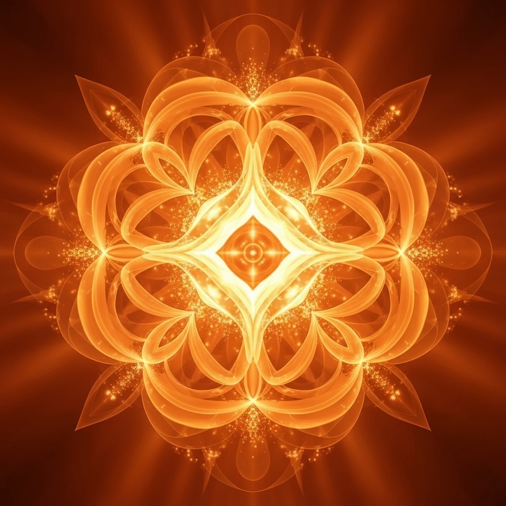 創造のオレンジフラワー｜感性・自己表現・エネルギーフロー