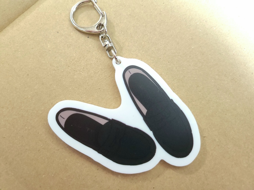 アクリルキーホルダー　ローファー
