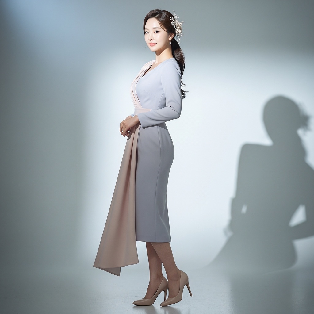 Elegance Grace Midi Dress