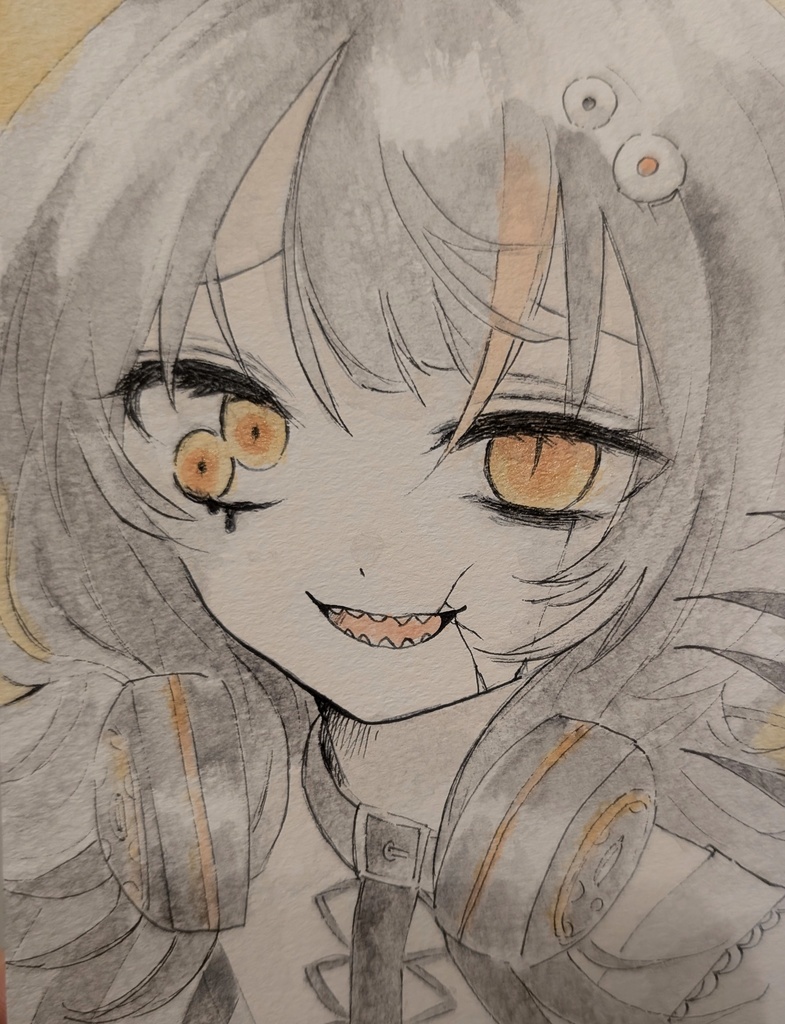 ◇魔法少女ノ魔女裁判◇ 魔女化 沢渡ココ イラストポストカード