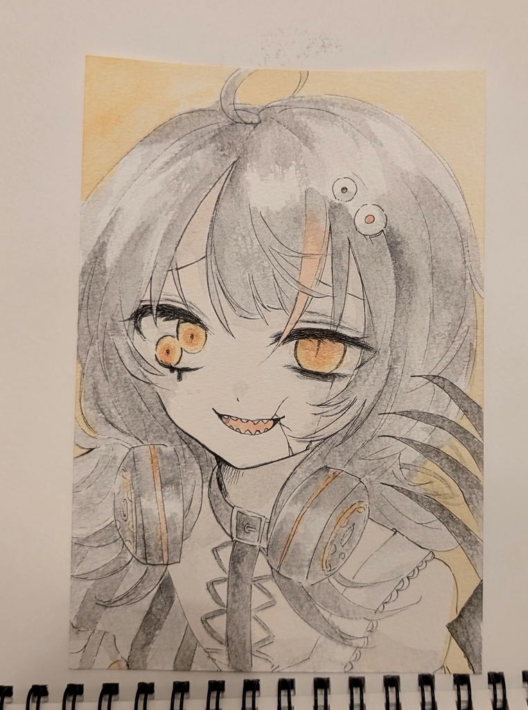 ◇魔法少女ノ魔女裁判◇ 魔女化 沢渡ココ イラストポストカード