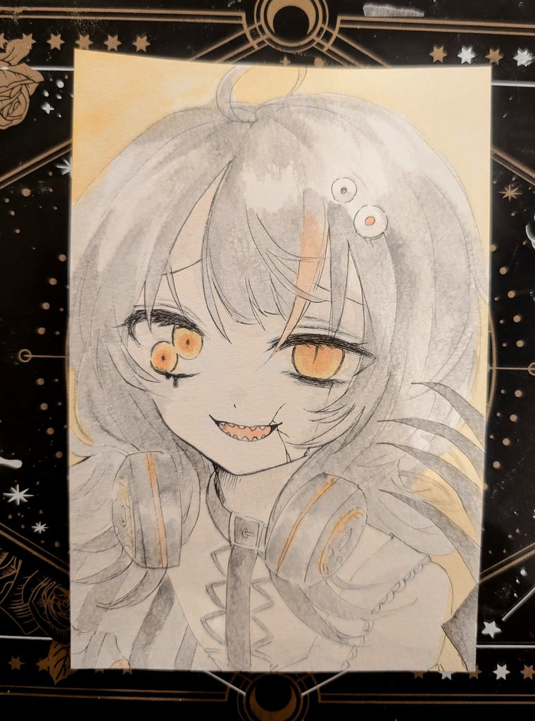 ◇魔法少女ノ魔女裁判◇ 魔女化 沢渡ココ イラストポストカード