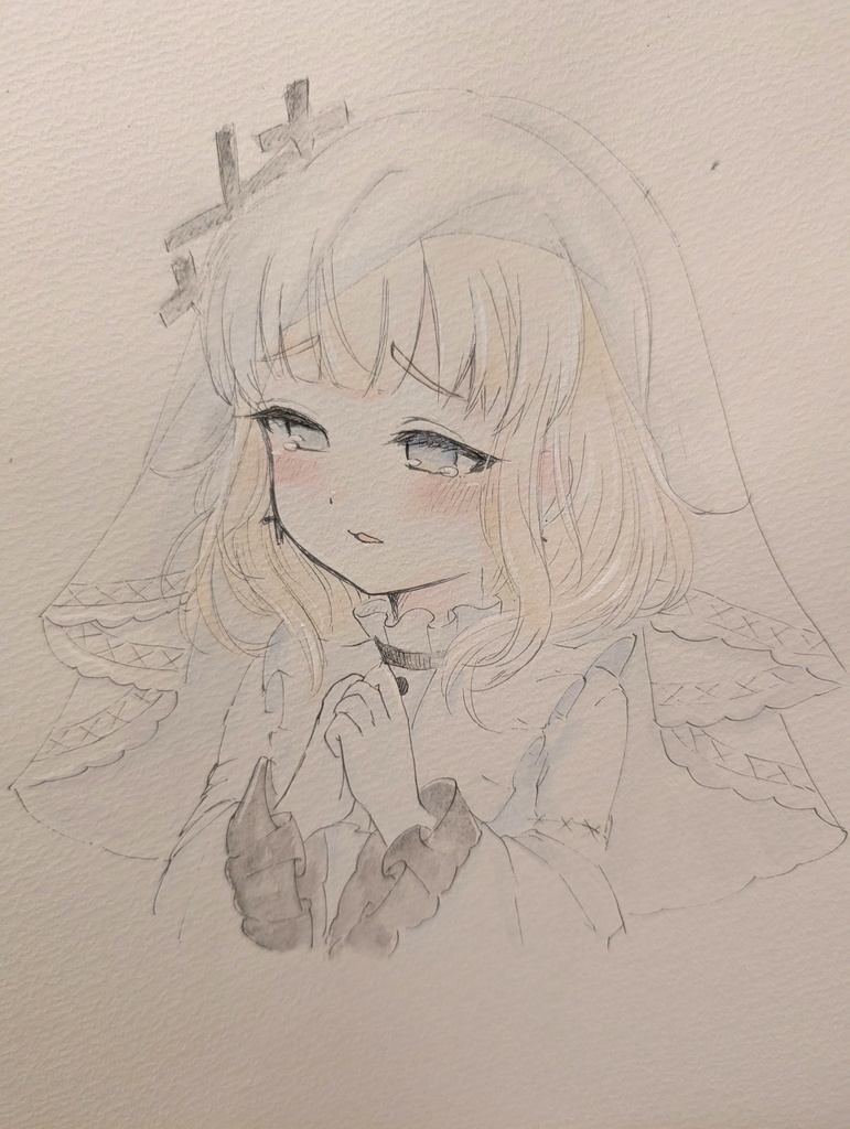 ◇魔法少女ノ魔女裁判◇氷上メルル ショートバージョンイラスト