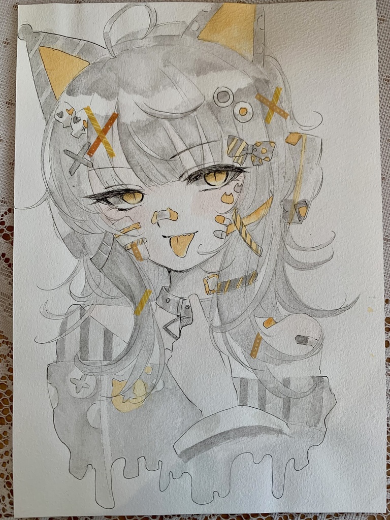 魔法少女ノ魔女裁判 沢渡ココ A4サイズイラスト