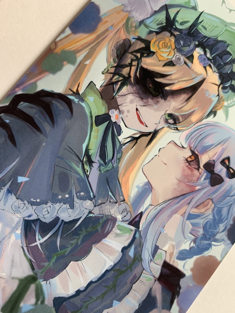 魔法少女ノ魔女裁判 シェリハンナ ポストカード(朝)