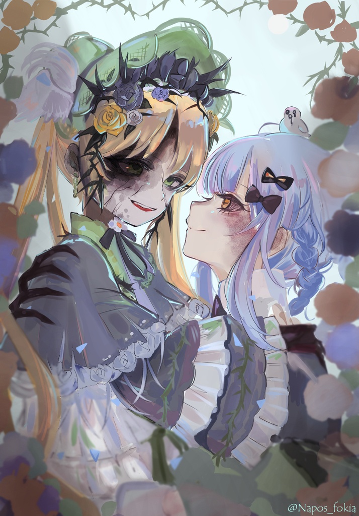 魔法少女ノ魔女裁判 シェリハンナ ポストカード(朝)