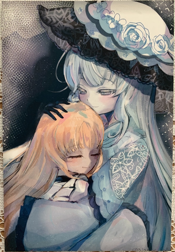 魔法少女ノ魔女裁判 メルル・ユキ イラストポストカード