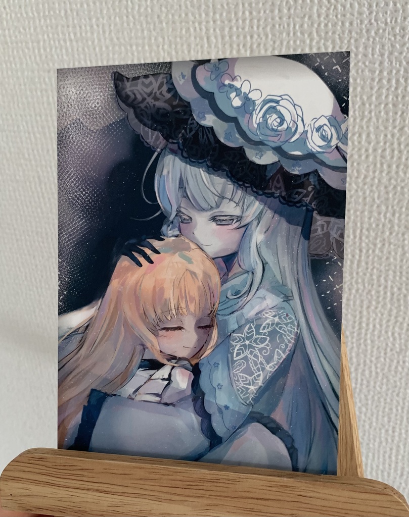 魔法少女ノ魔女裁判 メルル・ユキ イラストポストカード